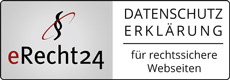 eRecht24 Siegel Datenschutzerklärung